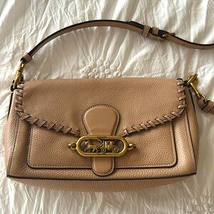 Stunning COACH Taupe Tan Jade Shoulder/Crossbody!